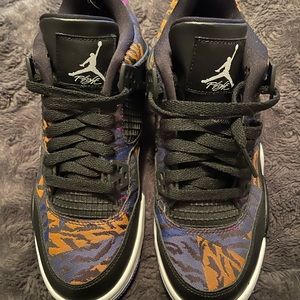 Jordan’s purple and orange
